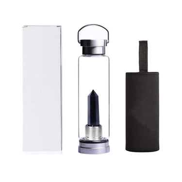 Energy Stone Water Bottle Glass Sports Water Cup Kettle - Soft Life Club