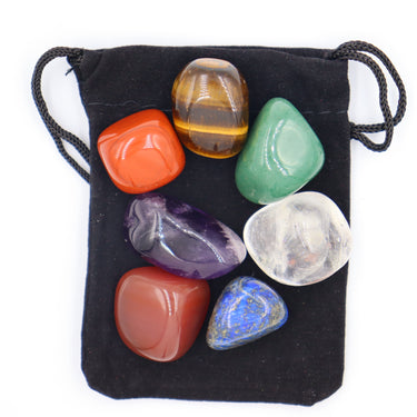 7pc Yoga Energy Chakra Crystals