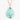 Tree of Life Drop Shaped Crystal Necklace - Soft Life Club