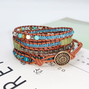 Imperial Stone Multilayer Braided Bracelet Jewelry - Soft Life Club