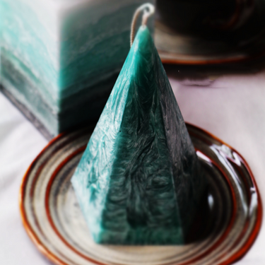 Creative Aromatherapy Candle Ornaments In Sea Green - Soft Life Club