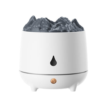 New Volcano Humidifier Flaming Mountain Aromatherapy Machine Volcano Diffuser Home Fog Volume Creativity - Soft Life Club