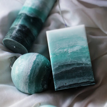 Creative Aromatherapy Candle Ornaments In Sea Green - Soft Life Club