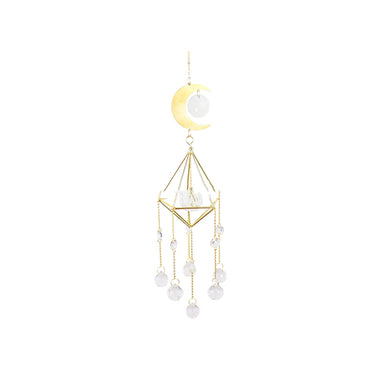 Crystal Garden Wind Chime Geometric Decorative Pendant - Soft Life Club