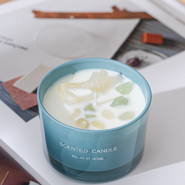 Glass Crystal Aromatherapy Candle - Soft Life Club